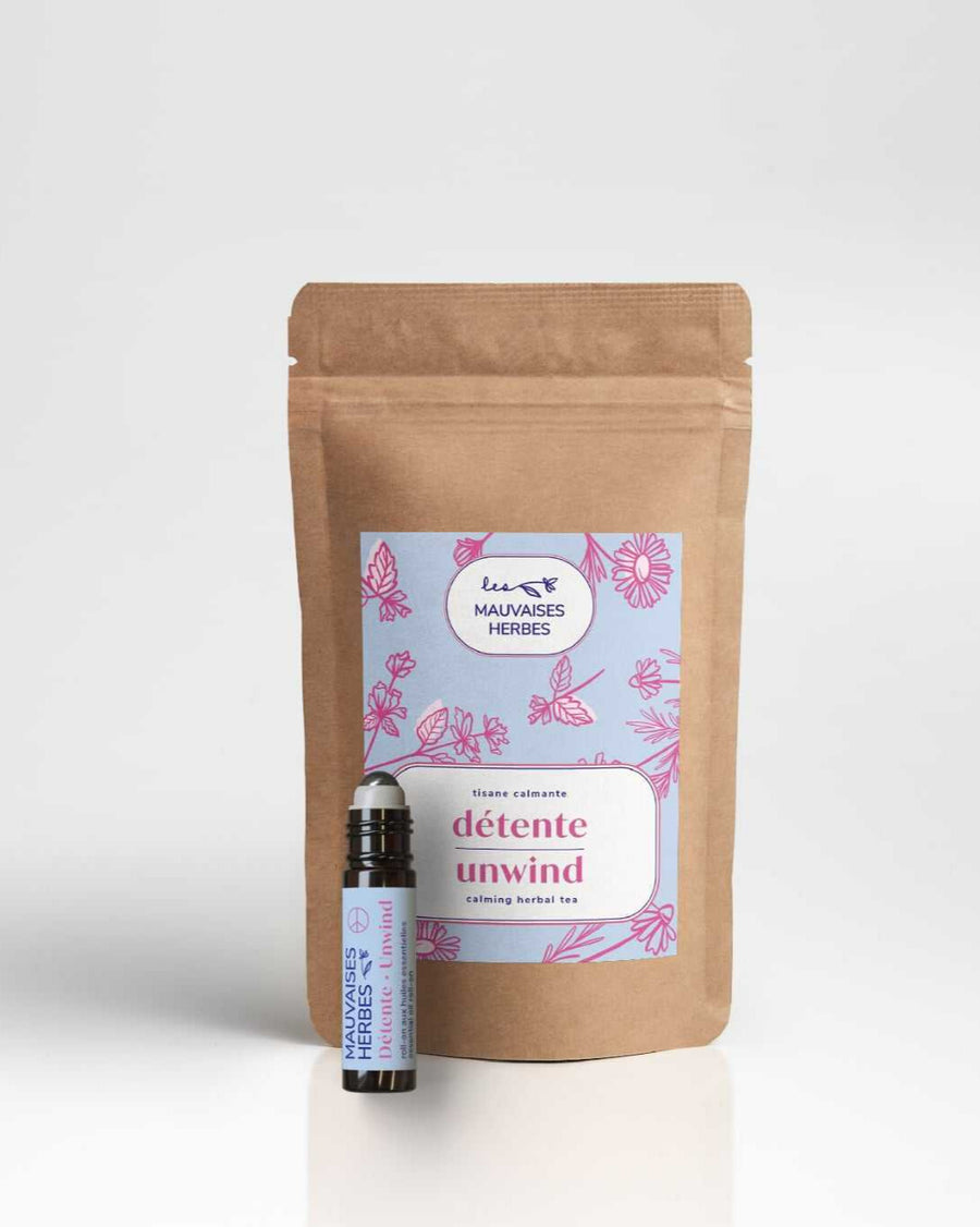 Duo Détente | tisane et roll-on aux huiles essentielles