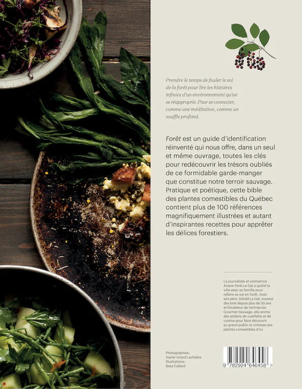 Forêt: identifier, cueillir, cuisiner | Livre - Les Mauvaises Herbes