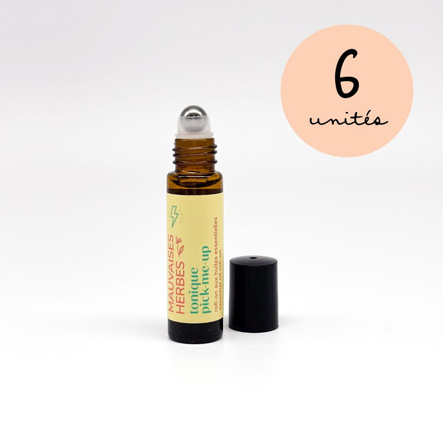 Tonique | roll-on aux huiles essentielles - WHOLESALE - Les Mauvaises Herbes