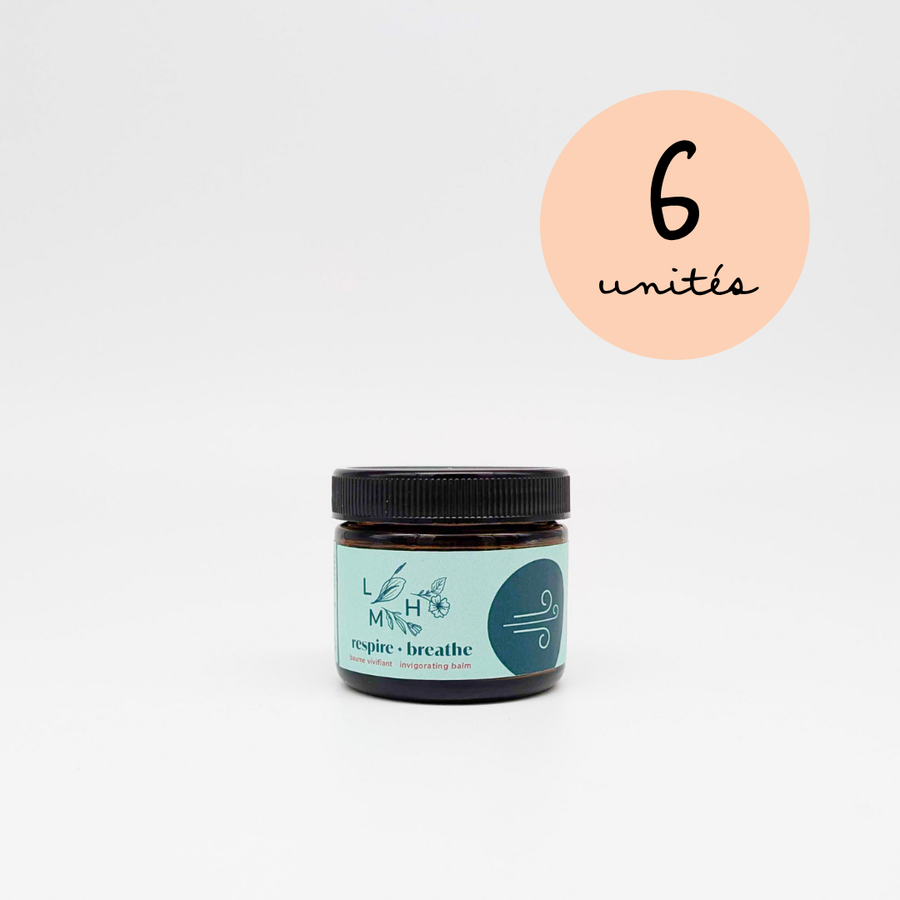 Baume vivifiant Respire | eucalyptus et ravintsara - WHOLESALE - Les Mauvaises Herbes