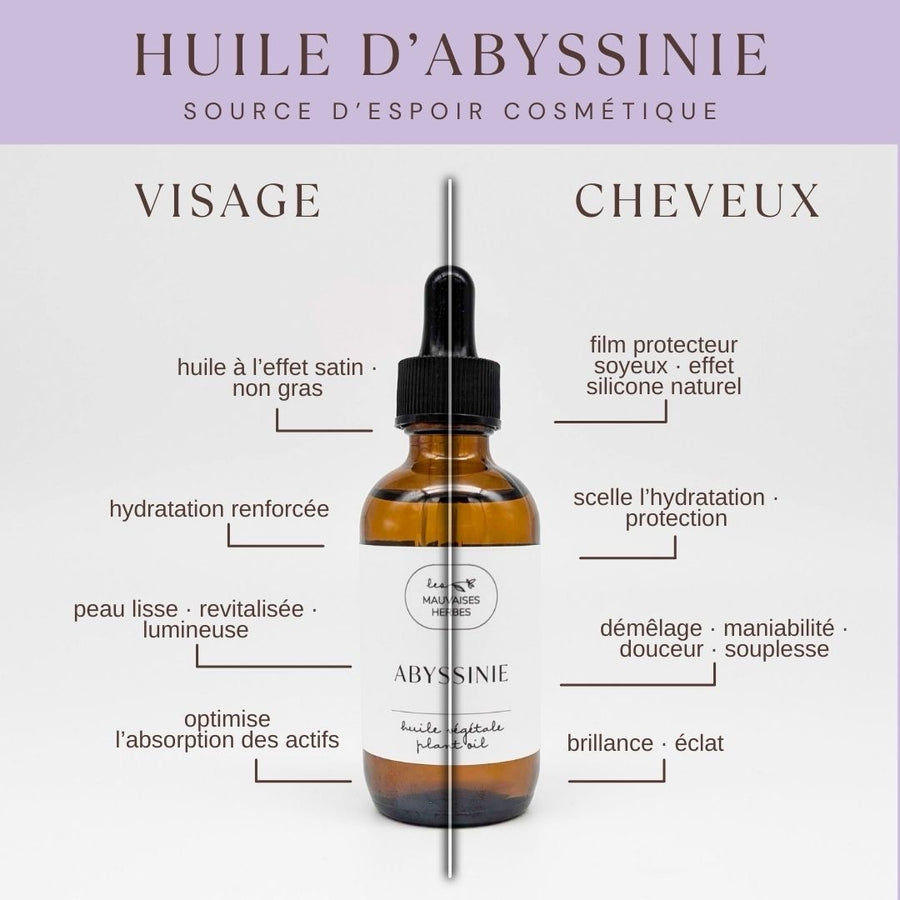 Huile d'abyssinie (crambe) - WHOLESALE - Les Mauvaises Herbes