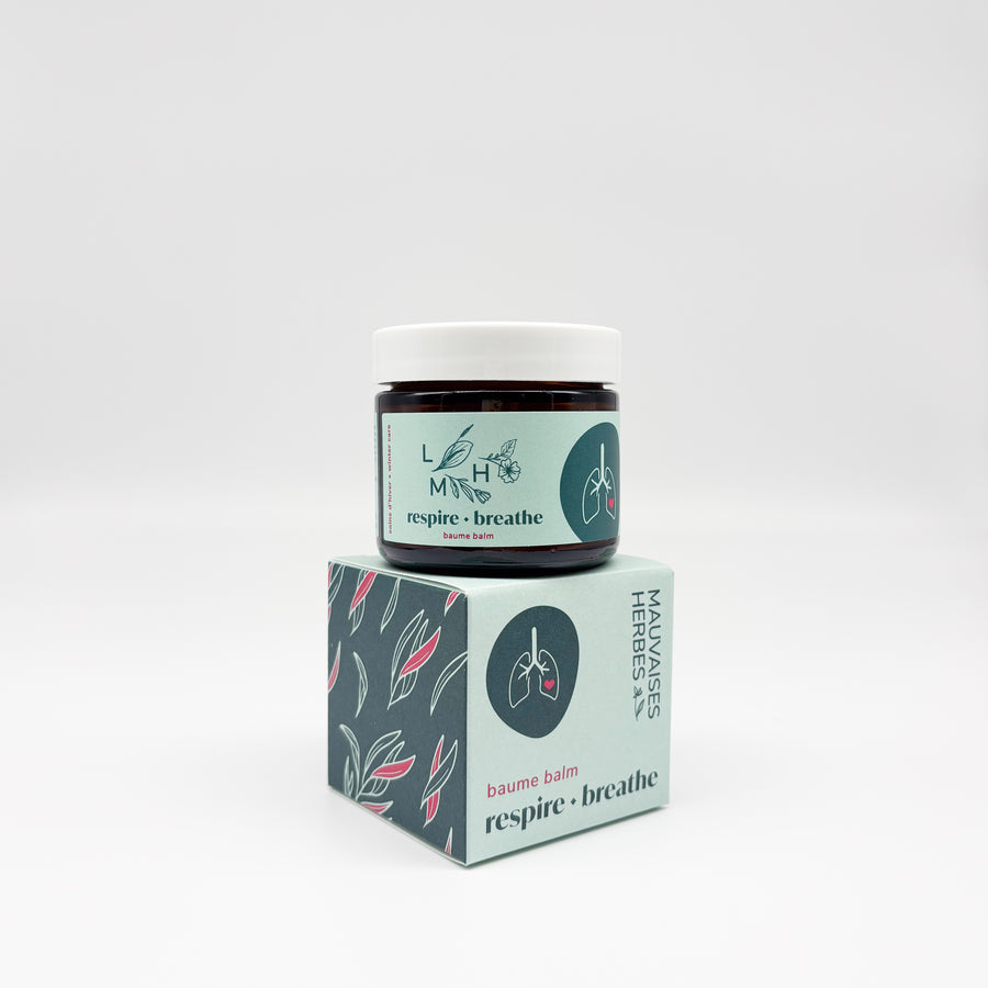 Baume Respire | eucalyptus et ravintsara - WHOLESALE - Les Mauvaises Herbes