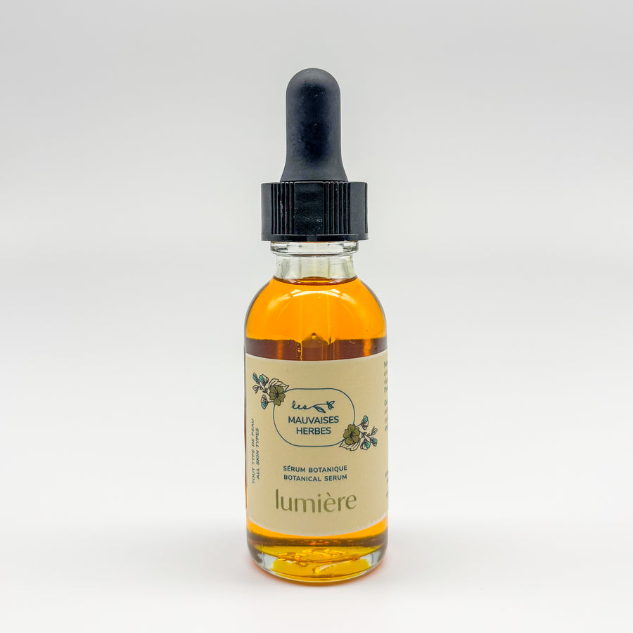 Sérum visage Lumière | tous types de peau - WHOLESALE - Les Mauvaises Herbes