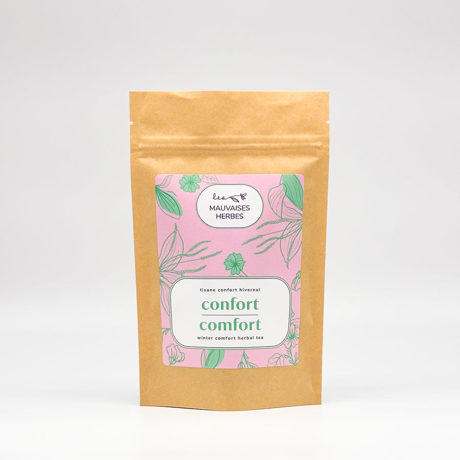 Confort | Tisane confort hivernal - Les Mauvaises Herbes