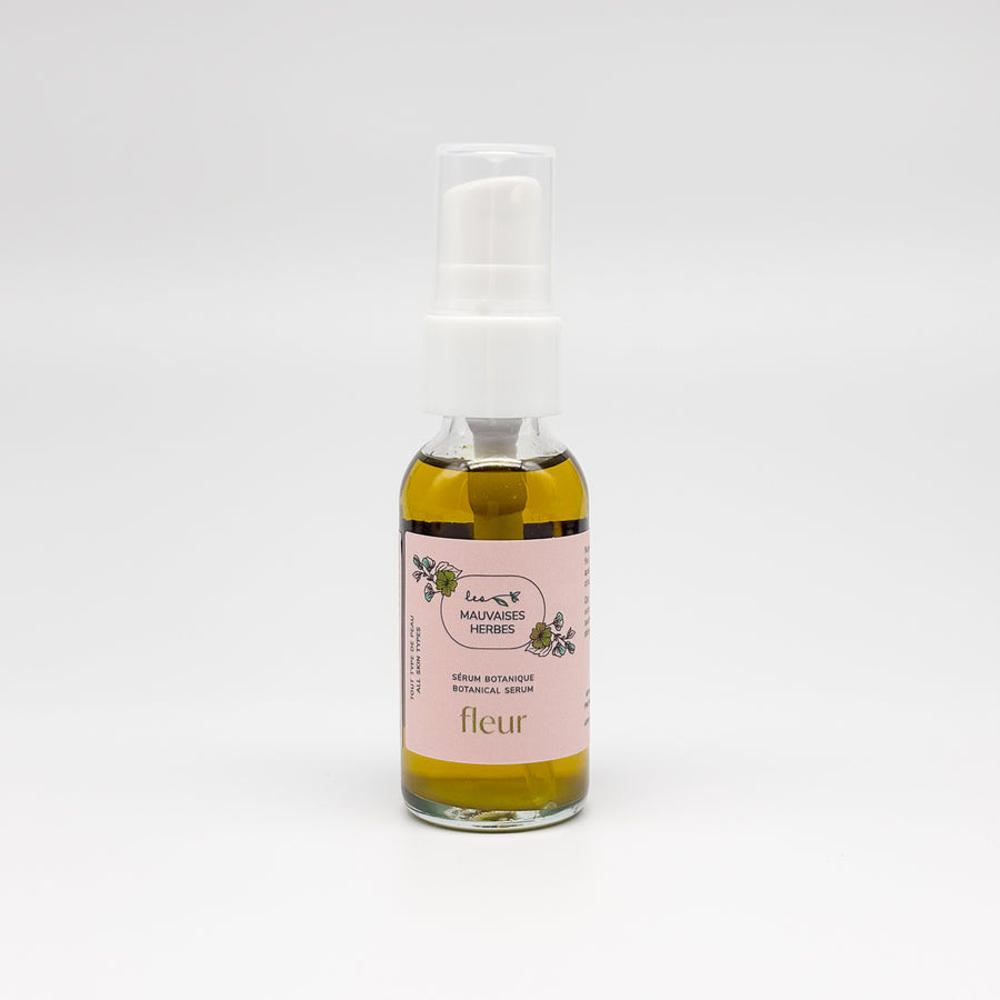 Sérum visage Fleur | tous types de peau - WHOLESALE - Les Mauvaises Herbes