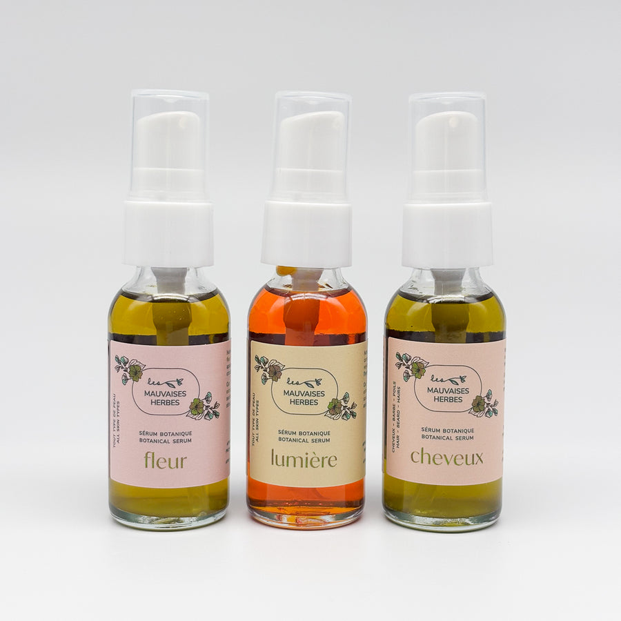 Sérum visage Lumière | tous types de peau - WHOLESALE - Les Mauvaises Herbes