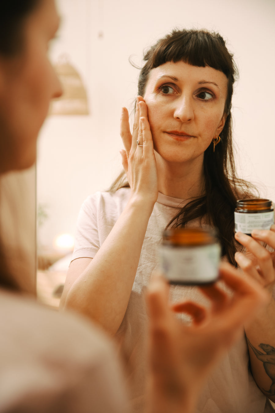 Crème visage Guimauve | peau sèche - Les Mauvaises Herbes