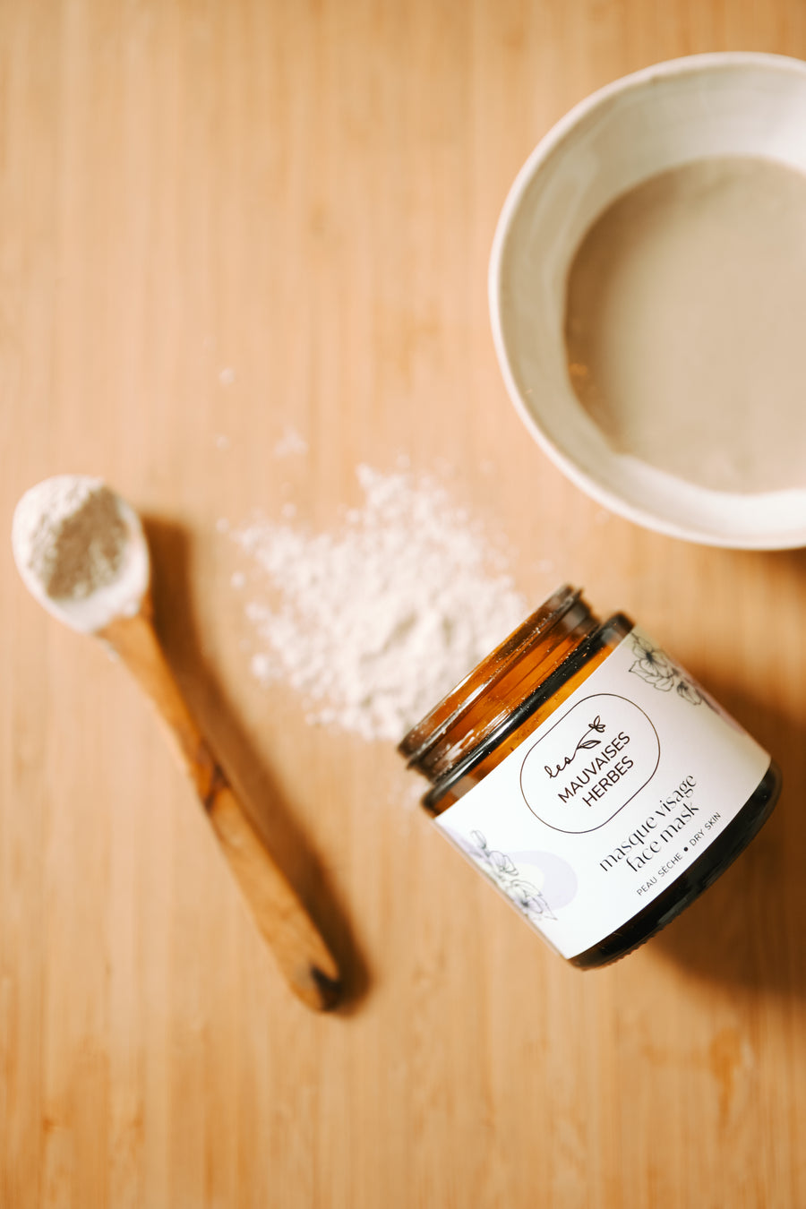 Masque visage Guimauve | peau sèche - WHOLESALE - Les Mauvaises Herbes
