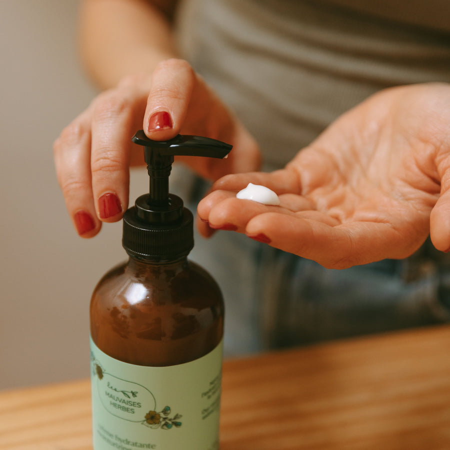 Crème hydratante à l'avoine | corps - Les Mauvaises Herbes