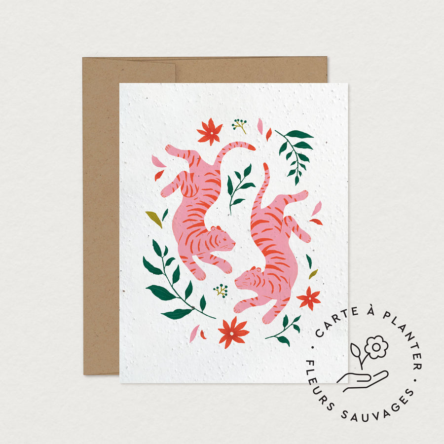 Complicité | Carte de souhait à planter - Les Mauvaises Herbes