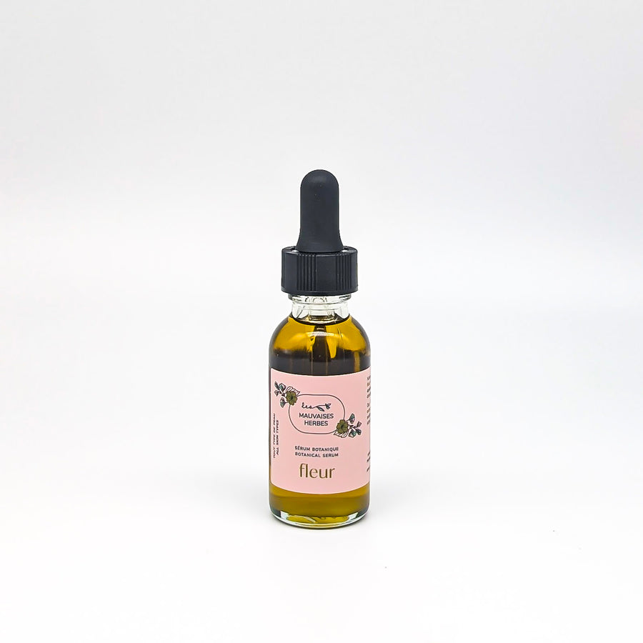 Sérum visage Fleur | tous types de peau - Les Mauvaises Herbes