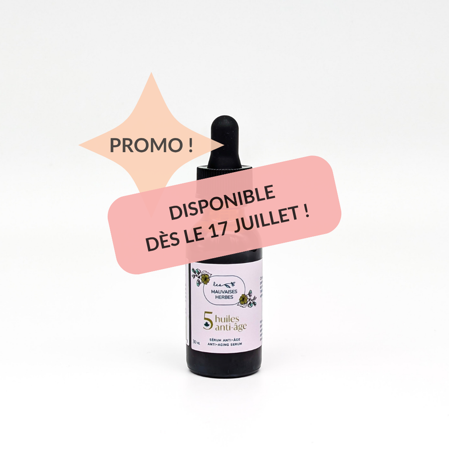 Sérum visage 5 huiles anti-âge