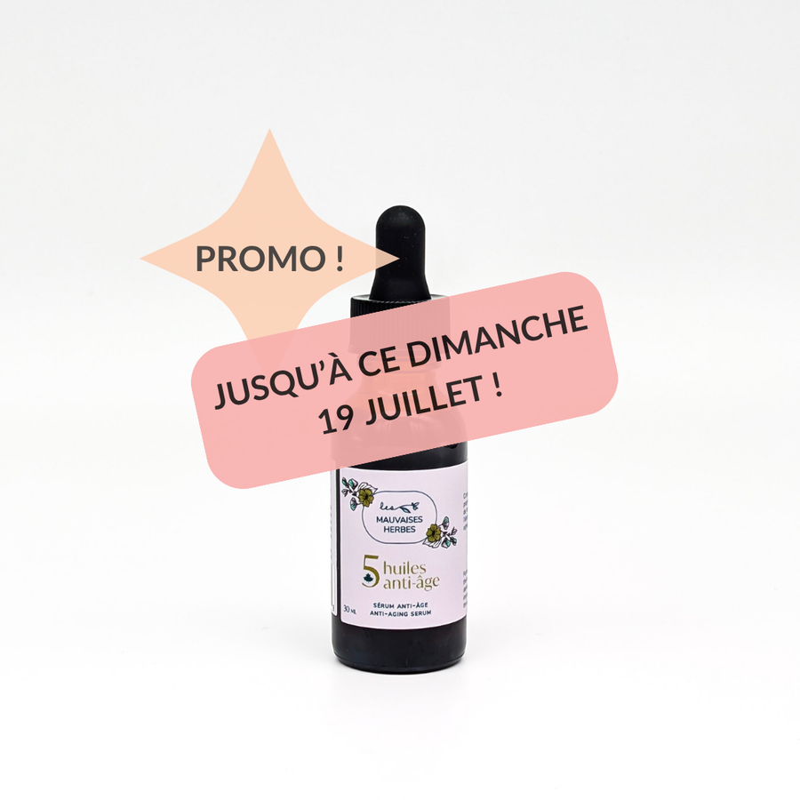 Sérum visage 5 huiles anti-âge