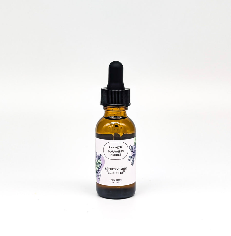 Sérum visage Guimauve | peau sèche - Les Mauvaises Herbes