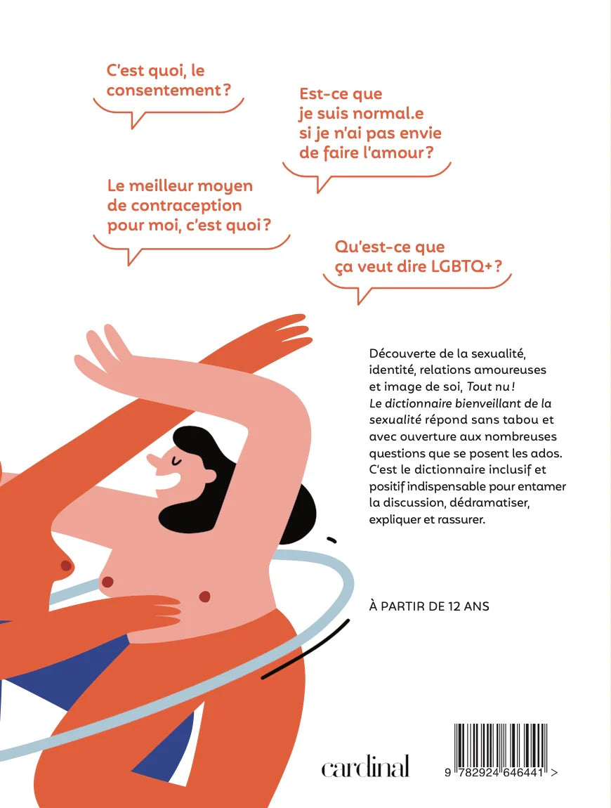Tout nu! Le dictionnaire bienveillant de la sexualité | Livre - Les Mauvaises Herbes