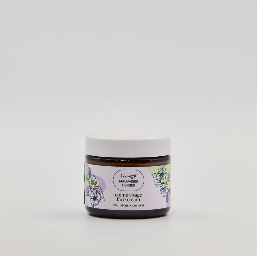 Crème visage Guimauve | Peau sèche - WHOLESALE - Les Mauvaises Herbes