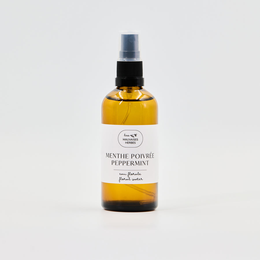 Hydrolat de menthe poivrée bio - Les Mauvaises Herbes
