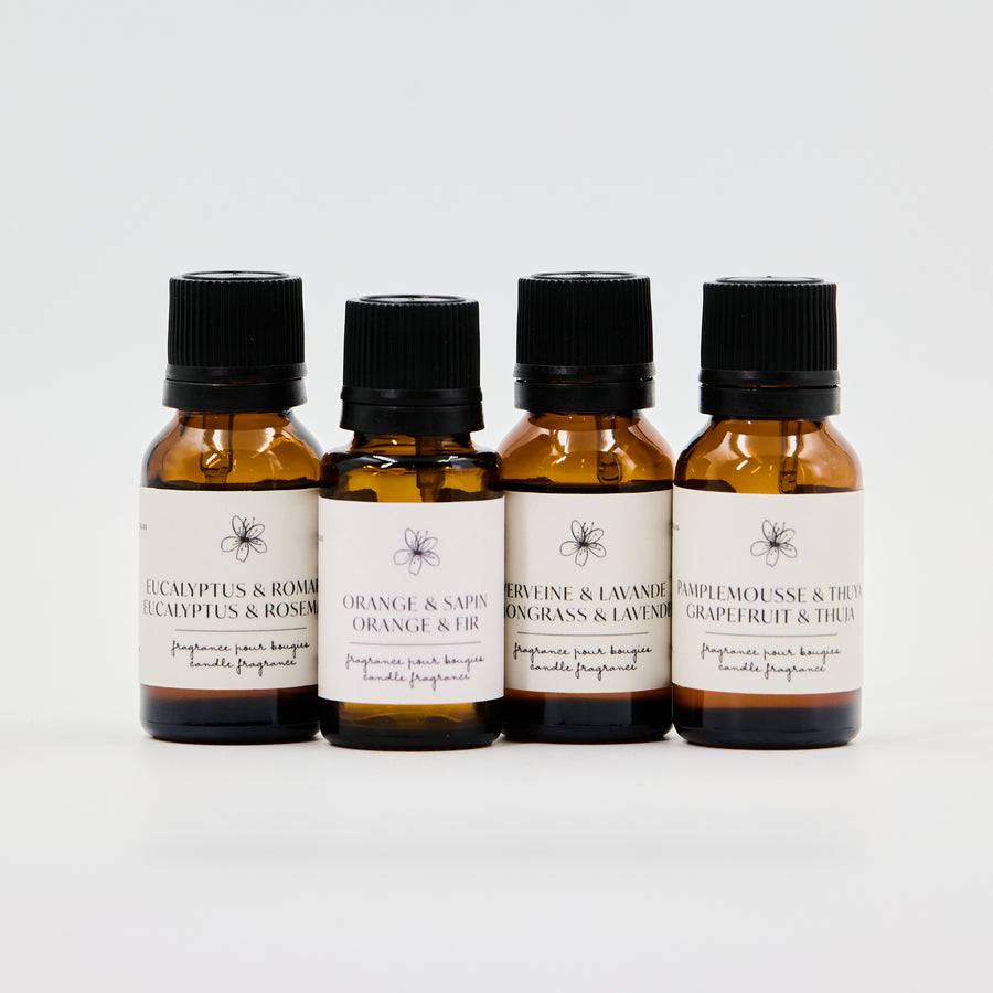 Mélanges d’huiles essentielles pour bougies maison - Les Mauvaises Herbes