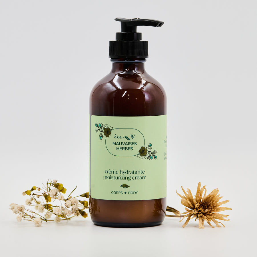 Crème hydratante à l'avoine | corps - Les Mauvaises Herbes