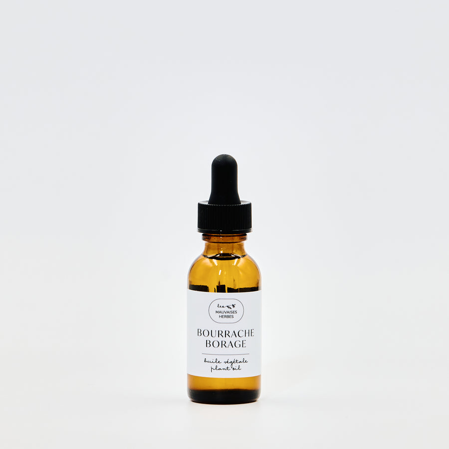 Huile de bourrache - Les Mauvaises Herbes