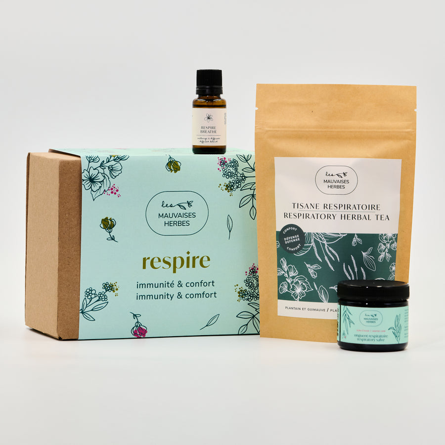 NOËL 2025 / Coffret Respire | immunité & confort - WHOLESALE - Les Mauvaises Herbes