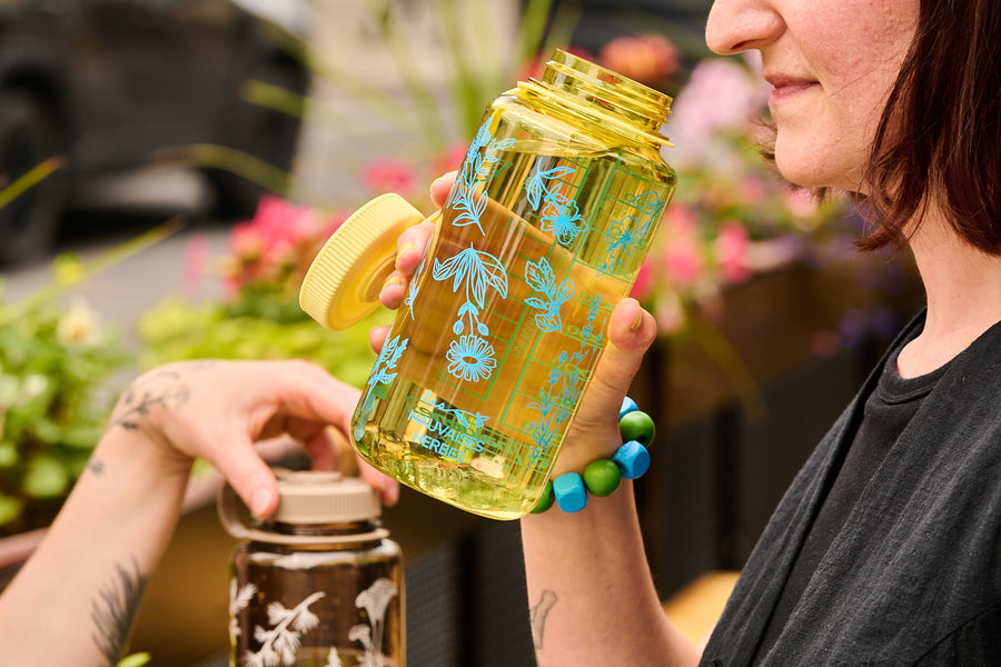 Gourde Nalgene | Fleurs - Les Mauvaises Herbes
