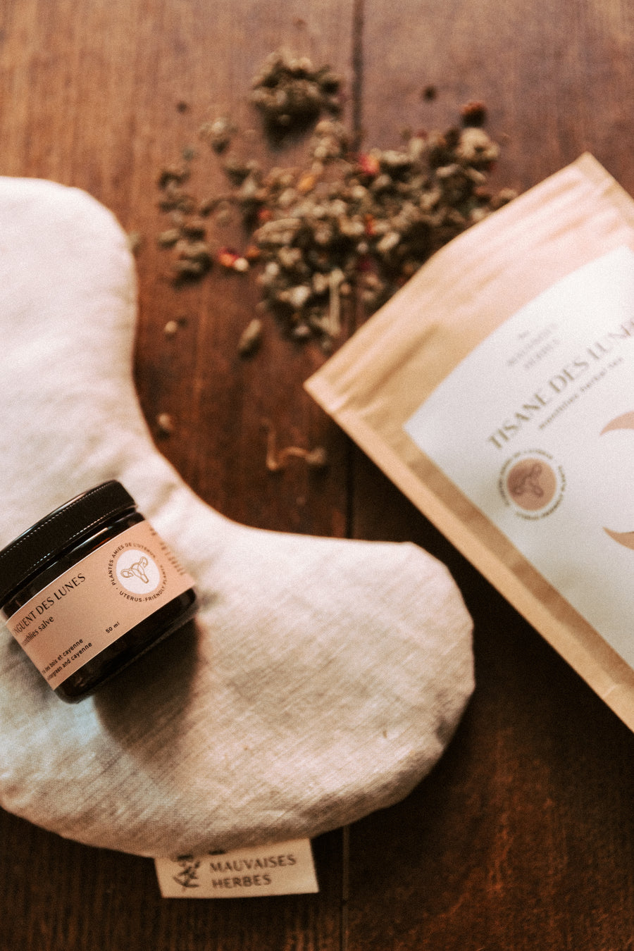 Produits des Lunes - le trio - Les Mauvaises Herbes