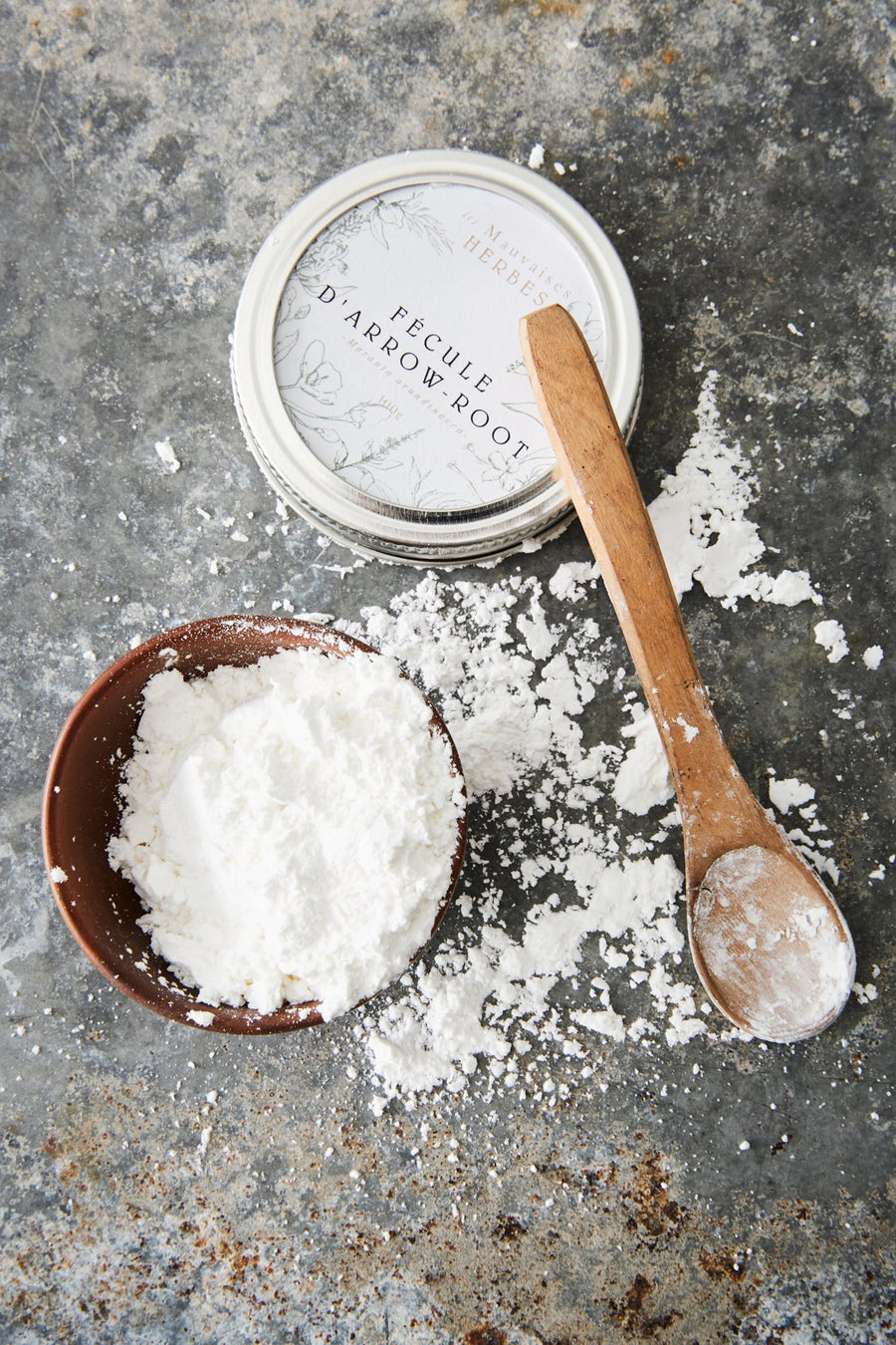 Fécule d'arrow-root bio - Les Mauvaises Herbes
