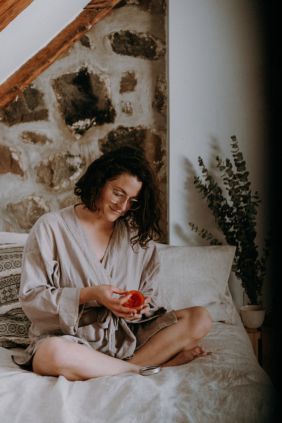 Baume de massage des Lunes - thé des bois et cayenne - Les Mauvaises Herbes