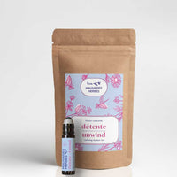 Duo Détente | tisane et roll-on aux huiles essentielles - Les Mauvaises Herbes