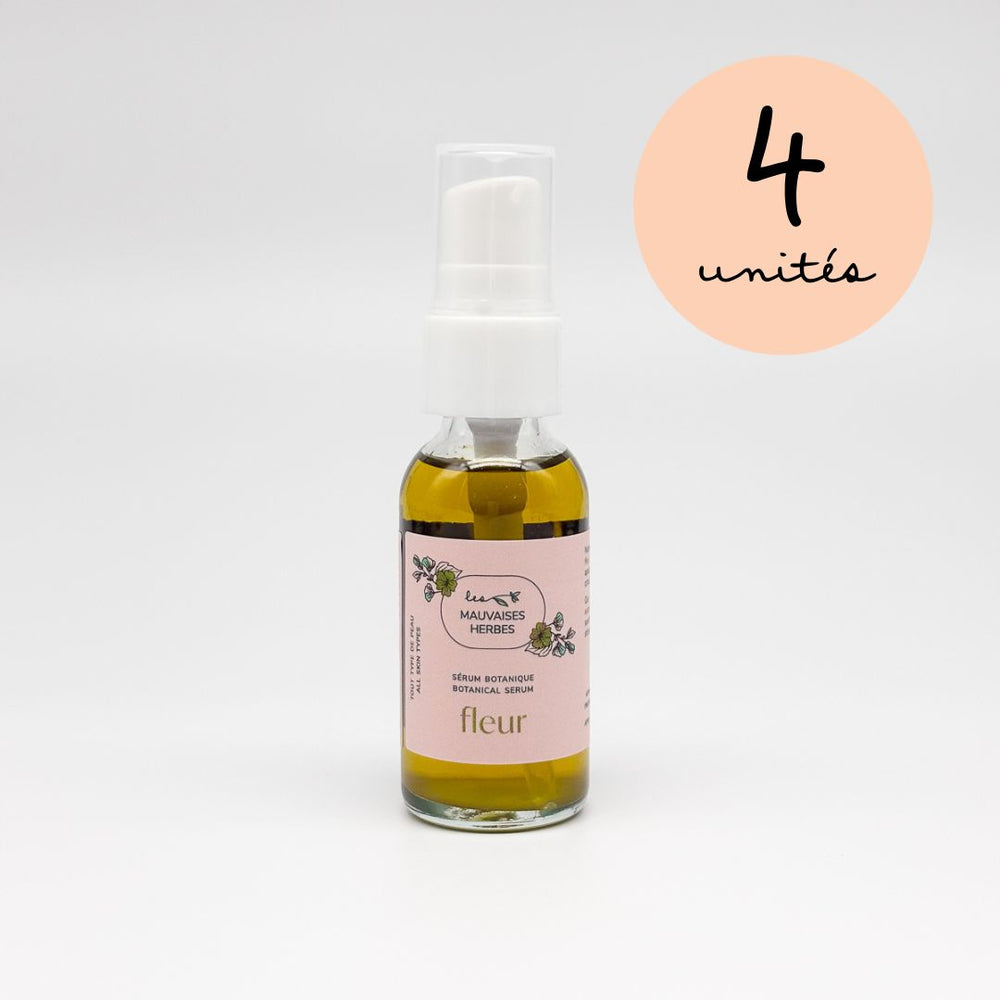Sérum visage Fleur | tous types de peau - WHOLESALE - Les Mauvaises Herbes