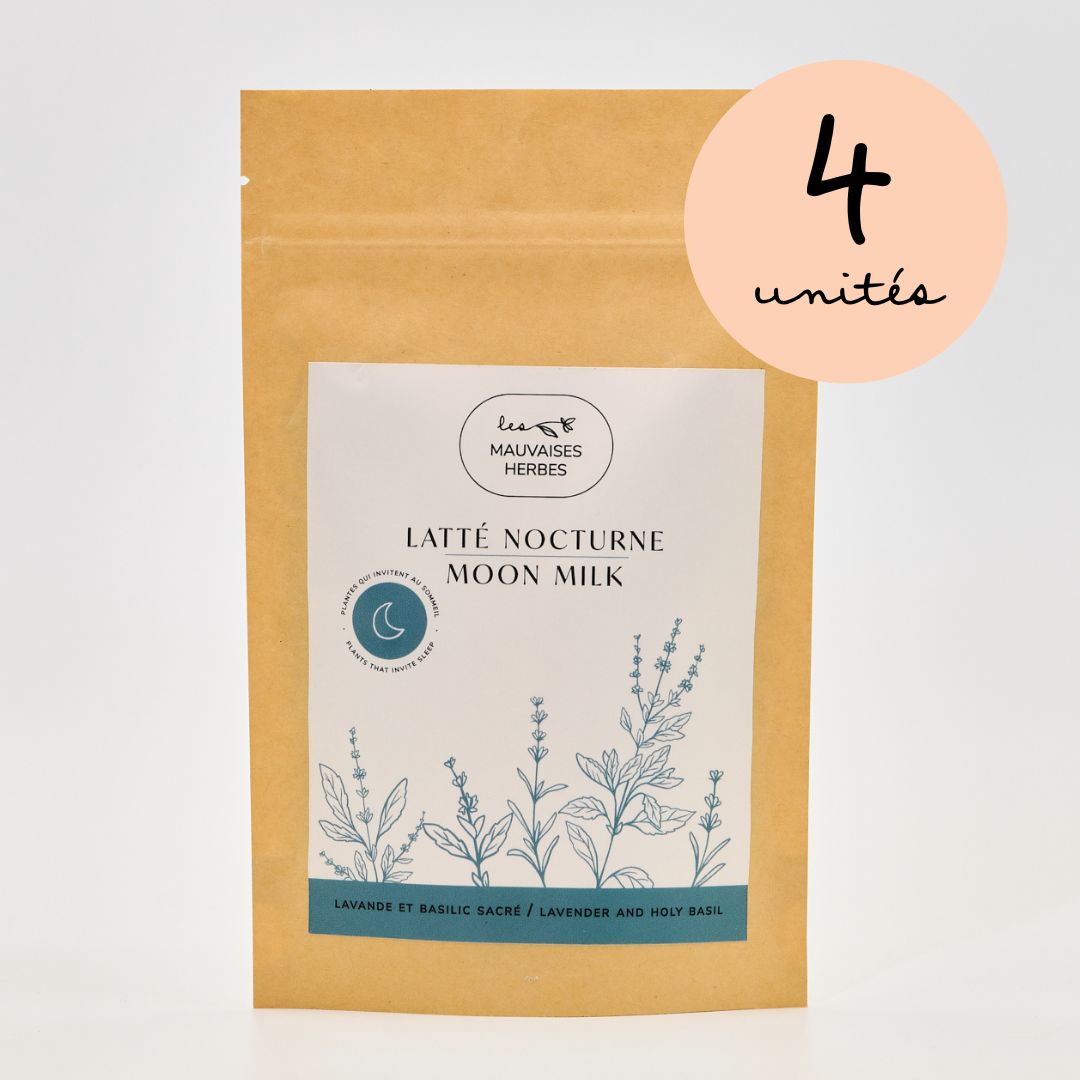 Latté nocturne bleu | lavande et basilic sacré - WHOLESALE