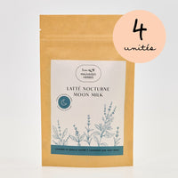 Latté nocturne bleu | lavande et basilic sacré - WHOLESALE - Les Mauvaises Herbes