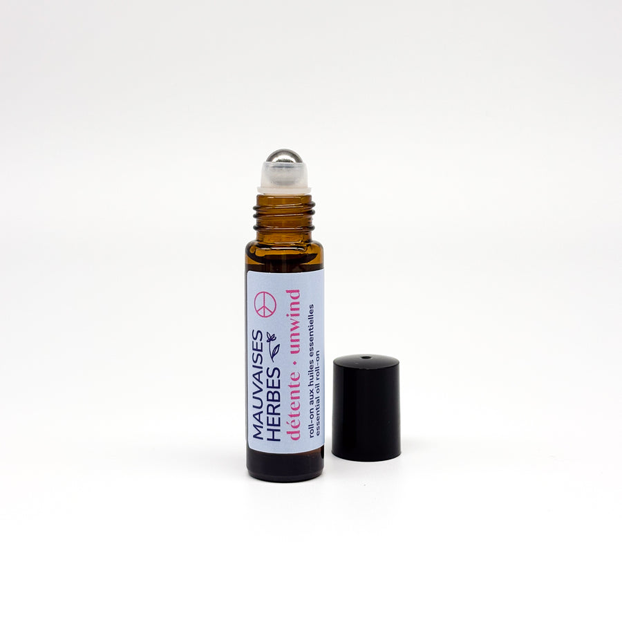COMING SOON - Détente | roll-on aromathérapeutique - Les Mauvaises Herbes
