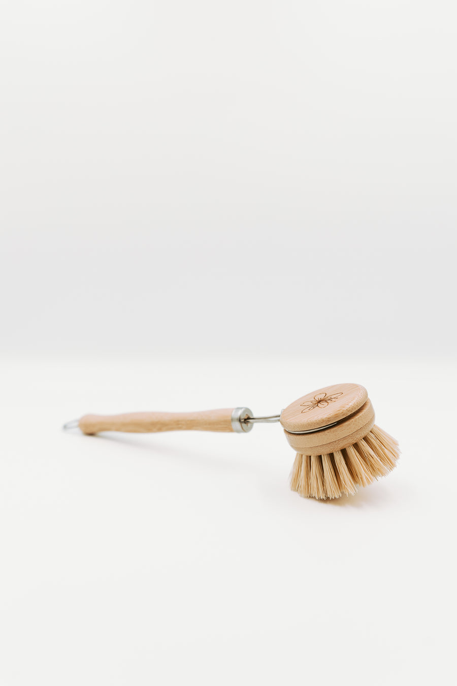Brosse à vaisselle à tête rechargeable en bambou - Les Mauvaises Herbes
