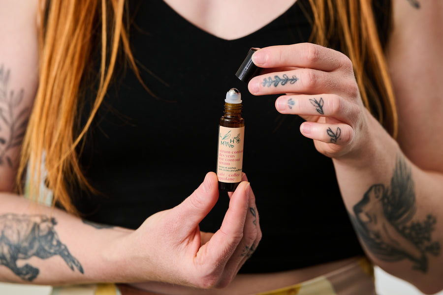 Sérum contour des yeux - café et squalane | cernes et poches | Les