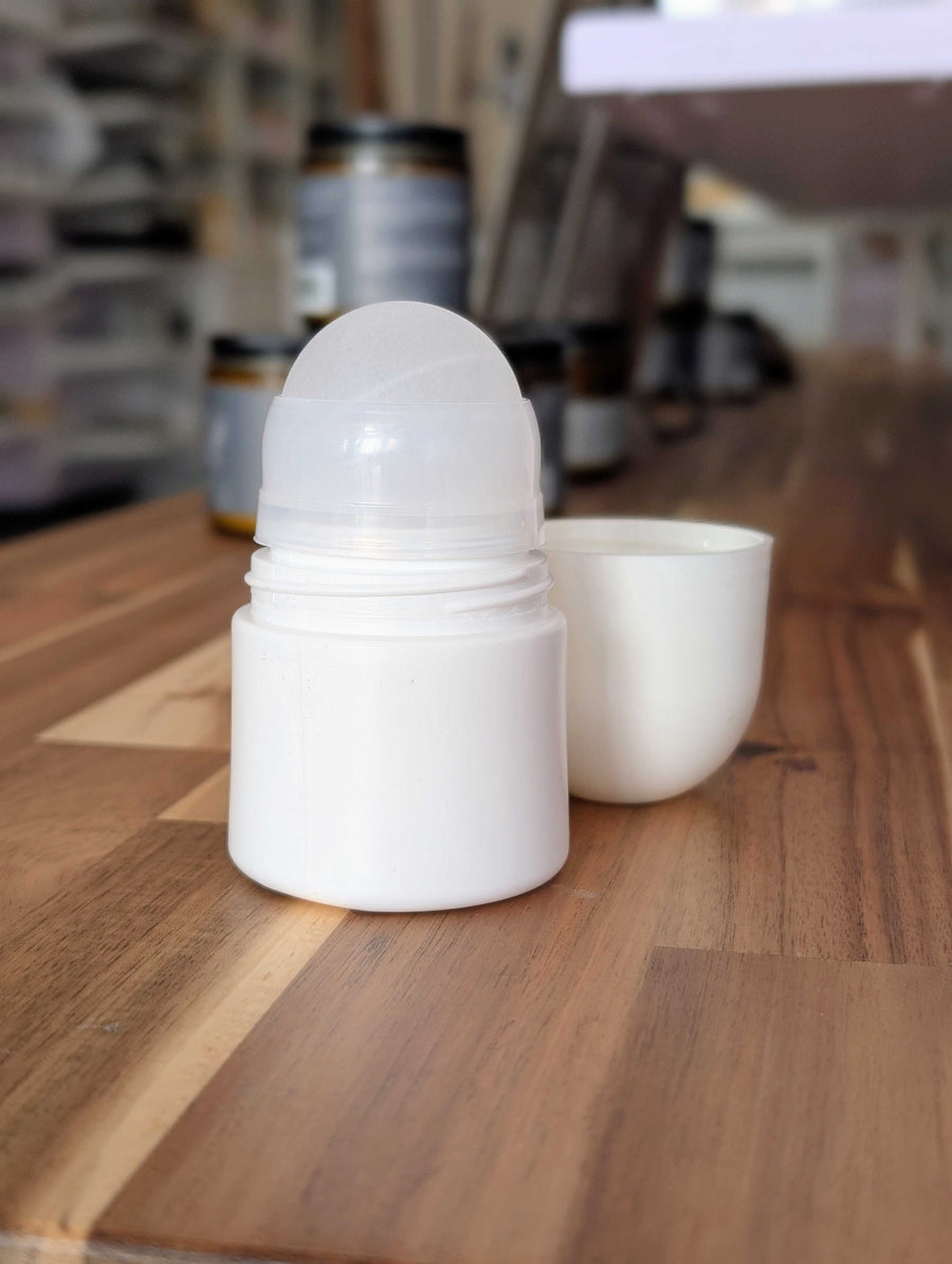 Bouteille de déodorant à bille (roll-on)