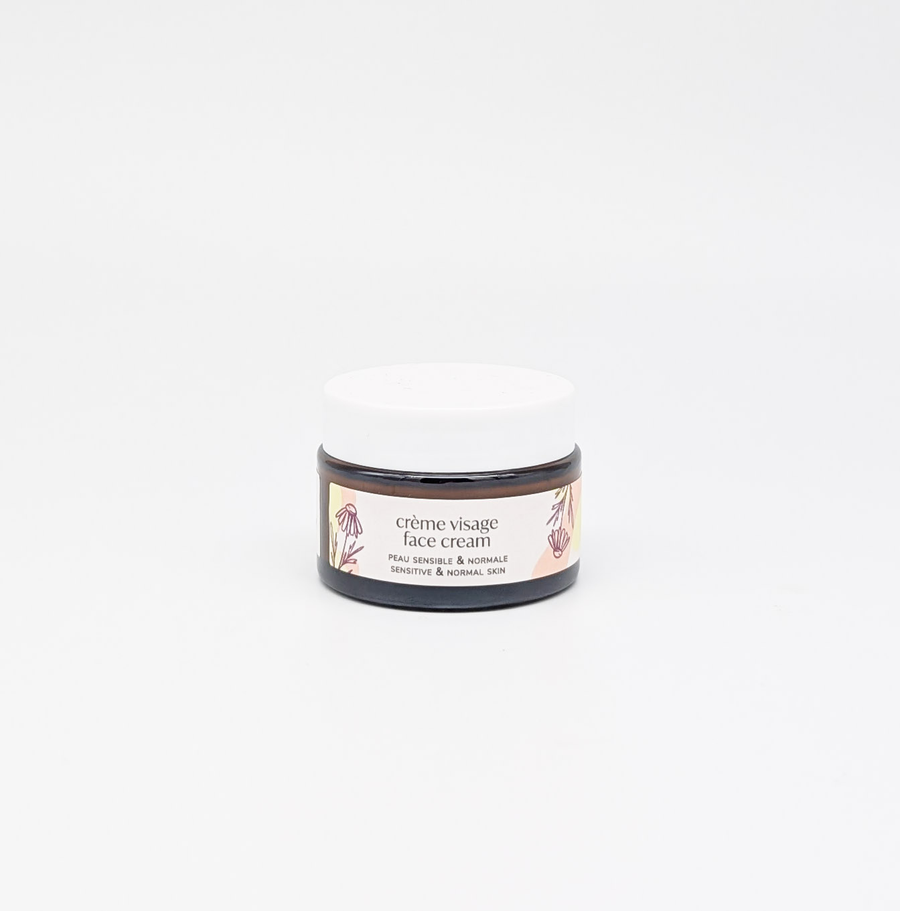 Crème visage petit format | Camomille ou Guimauve - Les Mauvaises Herbes