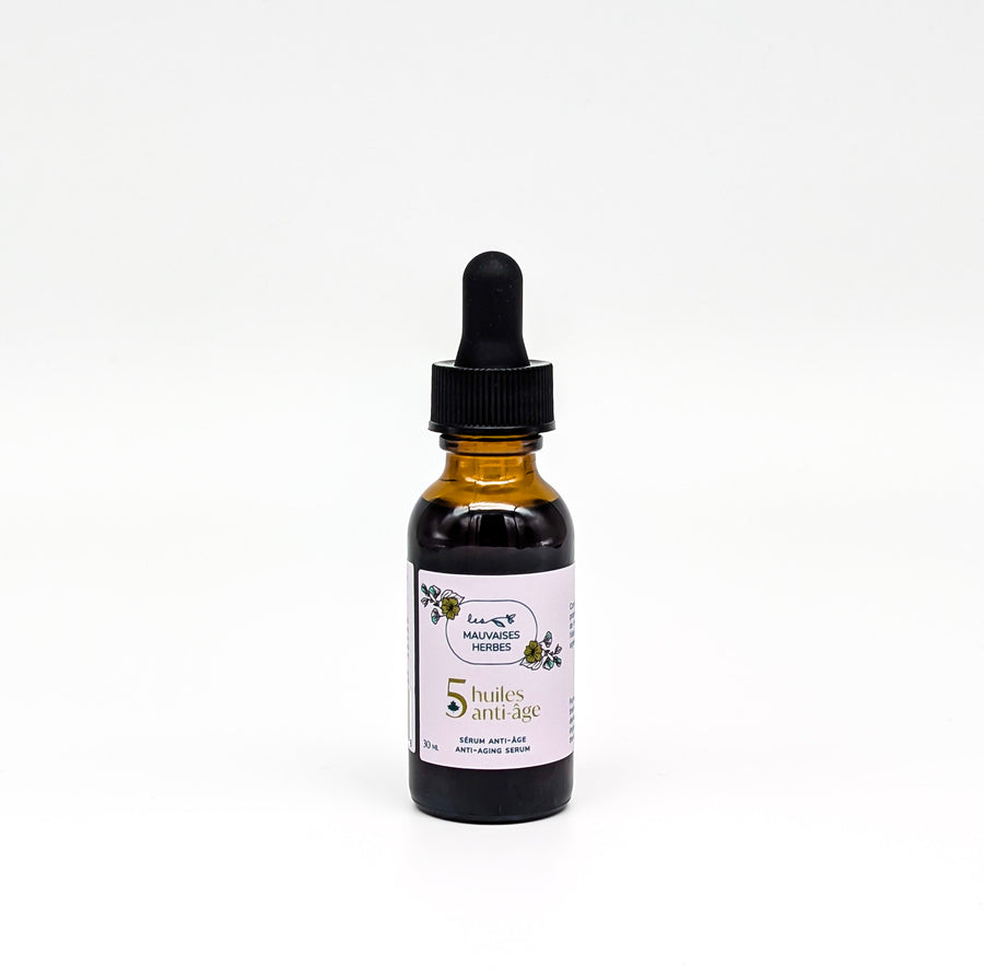 COMING SOON - Sérum visage 5 huiles anti-âge - WHOLESALE - Les Mauvaises Herbes