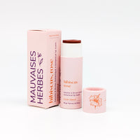 Baume à lèvres botanique teinté | hibiscus et rose - Les Mauvaises Herbes
