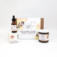 Coffret Camomille | peau sensible et normale - routine de soins - Les Mauvaises Herbes