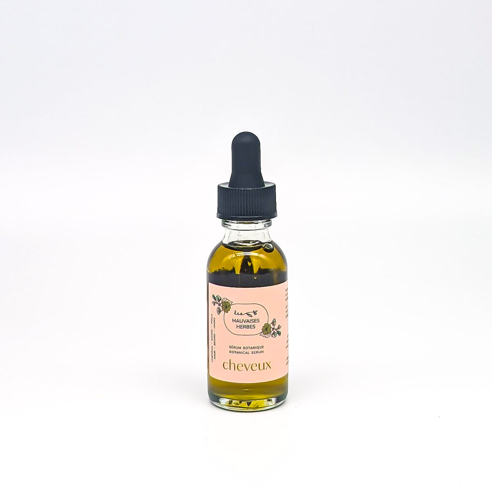 Sérum Cheveux | fortifie & stimule - Les Mauvaises Herbes