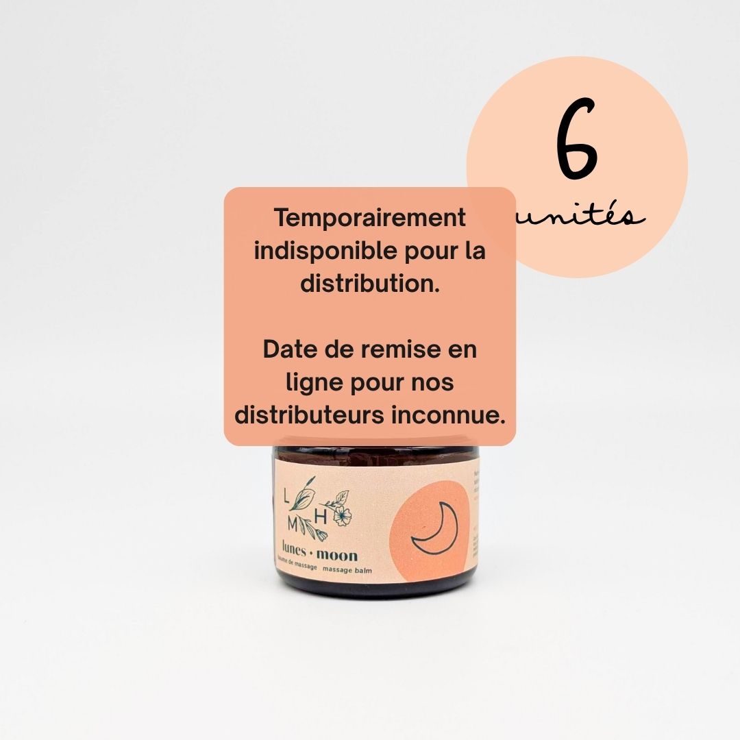 Baume de massage des lunes | thé des bois et cayenne - WHOLESALE