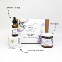 Coffret Guimauve | peau sèche - routine de soins - Les Mauvaises Herbes