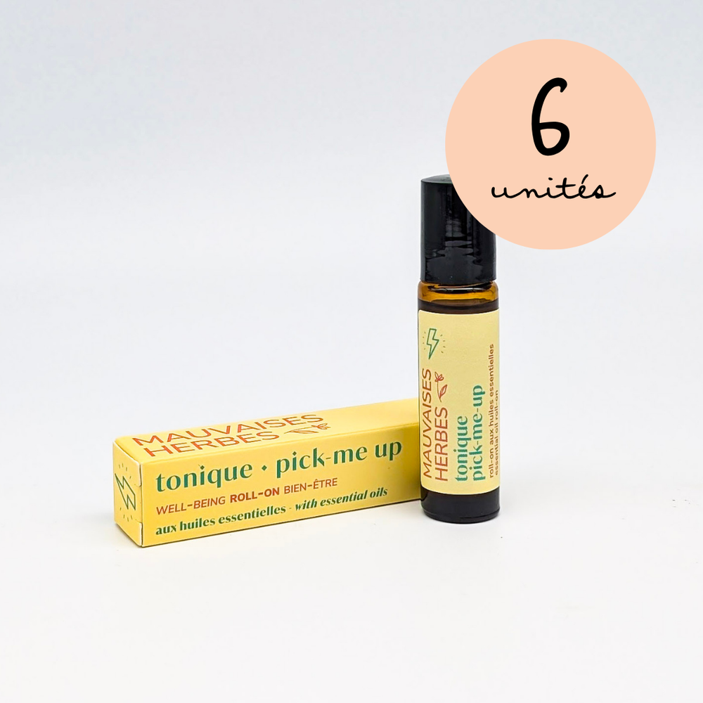 Tonique | roll-on bien-être aux huiles essentielles - WHOLESALE - Les Mauvaises Herbes