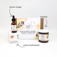 Coffret Camomille | peau sensible et normale - routine de soins - Les Mauvaises Herbes