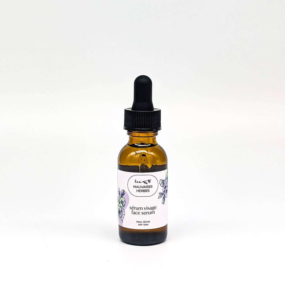 Sérum visage Guimauve | peau sèche - Les Mauvaises Herbes
