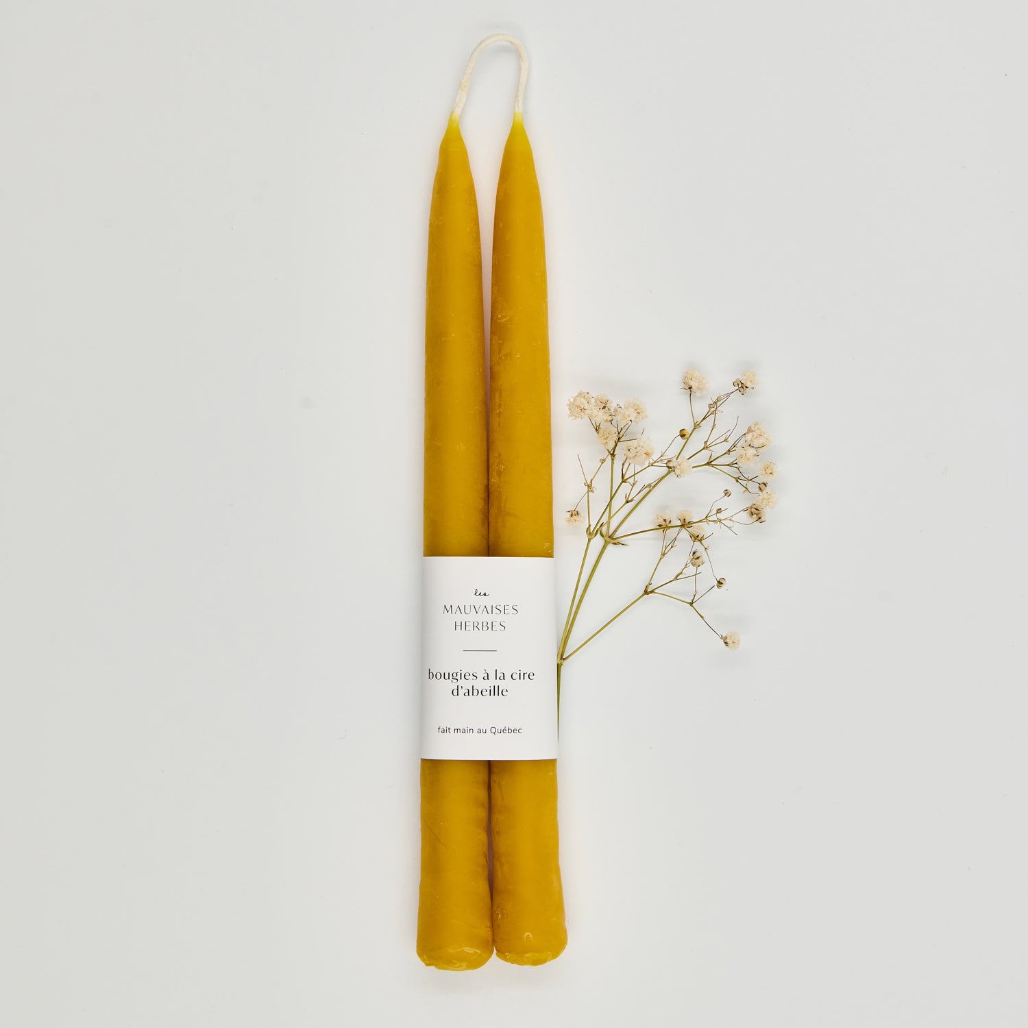 BeesWax World Bougies En Cire D'abeille - Piliers Décoratifs