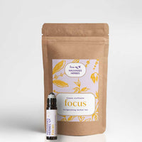 Duo Focus | tisane et roll-on aux huiles essentielles - Les Mauvaises Herbes