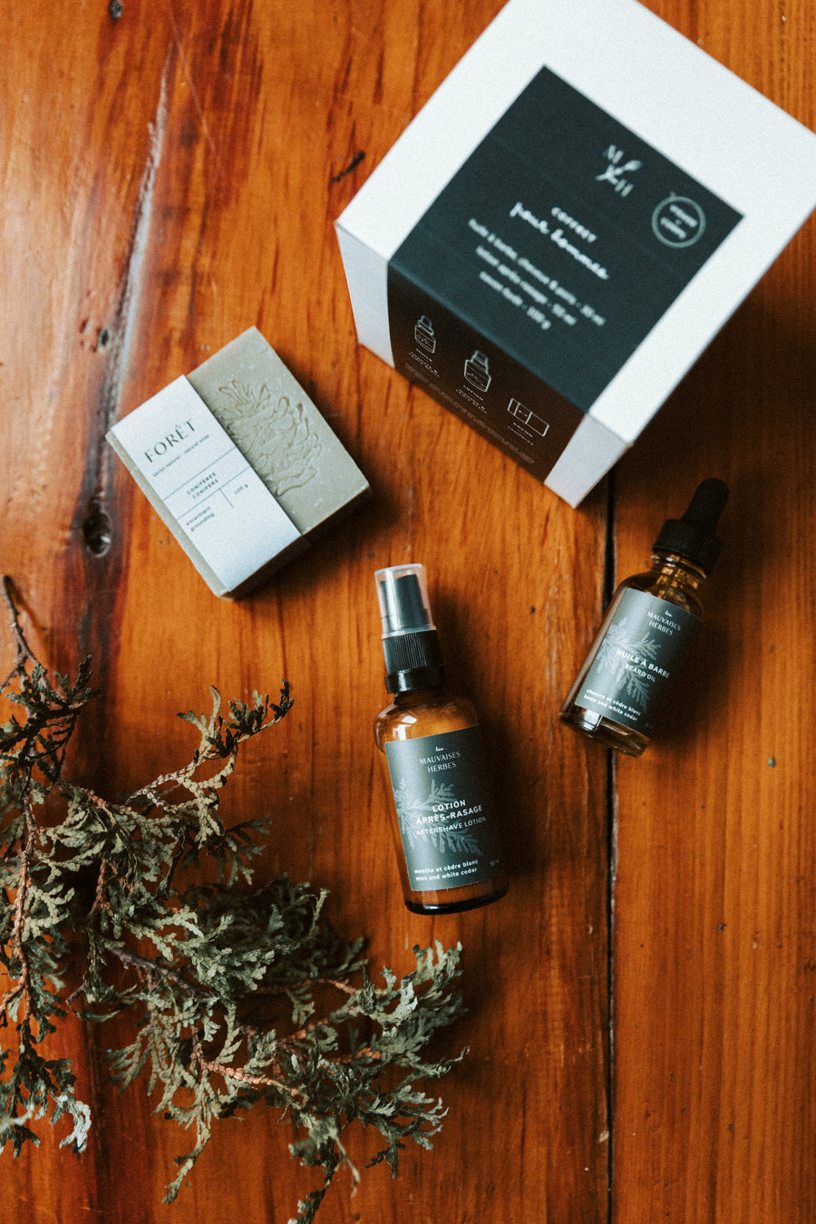 Coffret pour hommes - Les Mauvaises Herbes